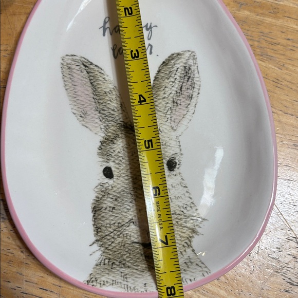 Rae Dunn Artisan Collection Ceramic  Plates set of 2 - Picture 8 of 8